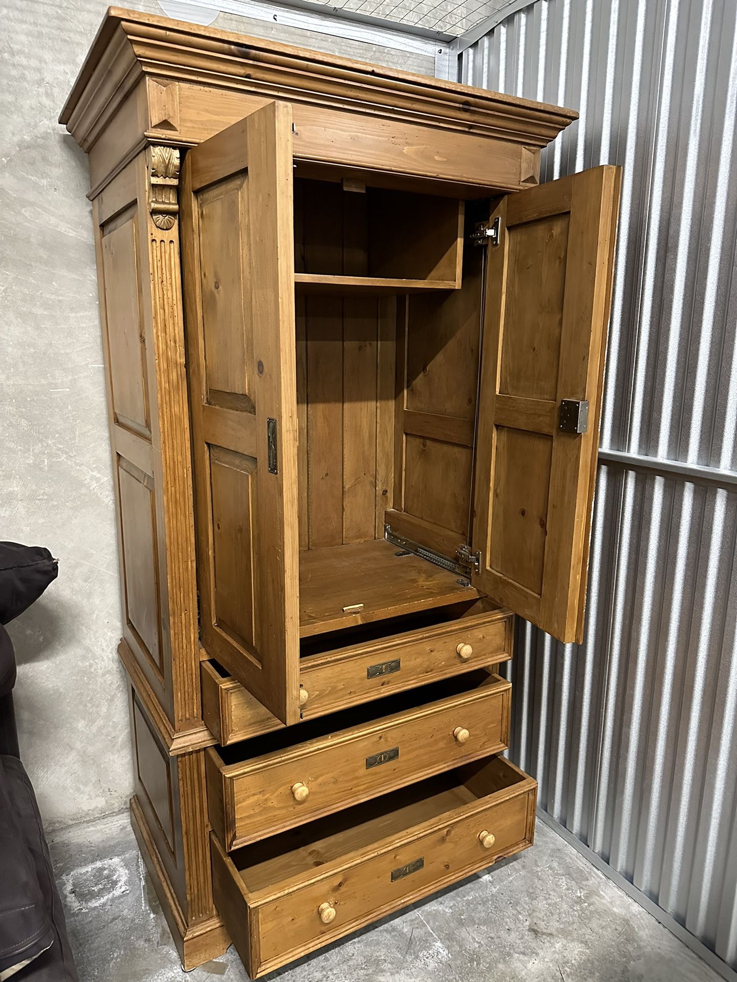 Antique Armoire (Mill House Antique Custom Furniture.) Over $3800