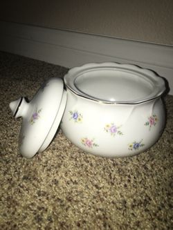 Porcelain Sugar Bowl