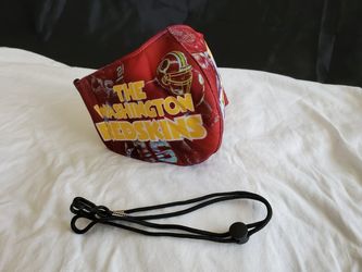 Washington Redskins "Football Team Face Mask & Lanyard 2pc set