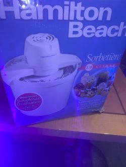 Electric ice cream maker