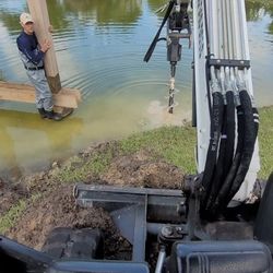 Bobcat And Excavator 