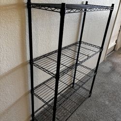 Black Wire 4 Tier Shelf