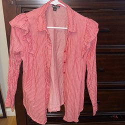 Red And White Shirt