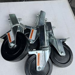 Portable Scaffold Wheelset Casters