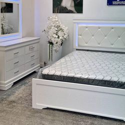 New 4pc Bedroom Set In Box Buy Now Pay Later $39 Down No Credit Needed