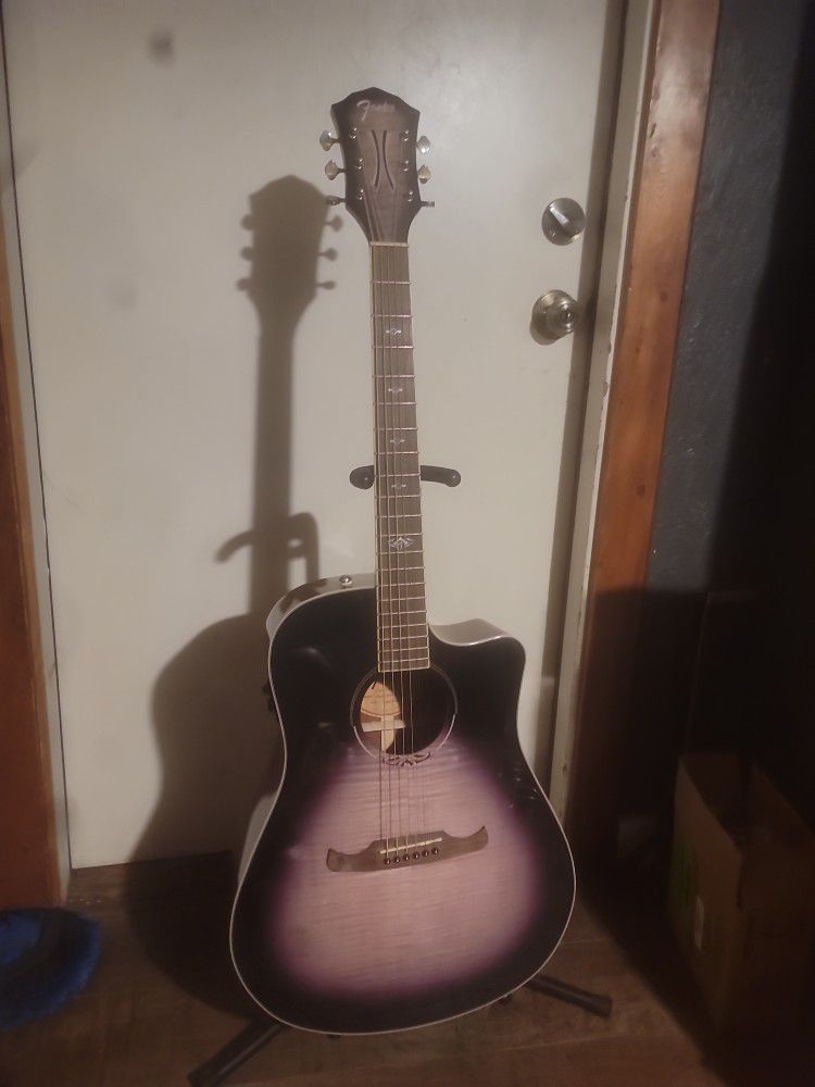 Fender Acoustic Guitar T-Bucket 300 Lilac Burst