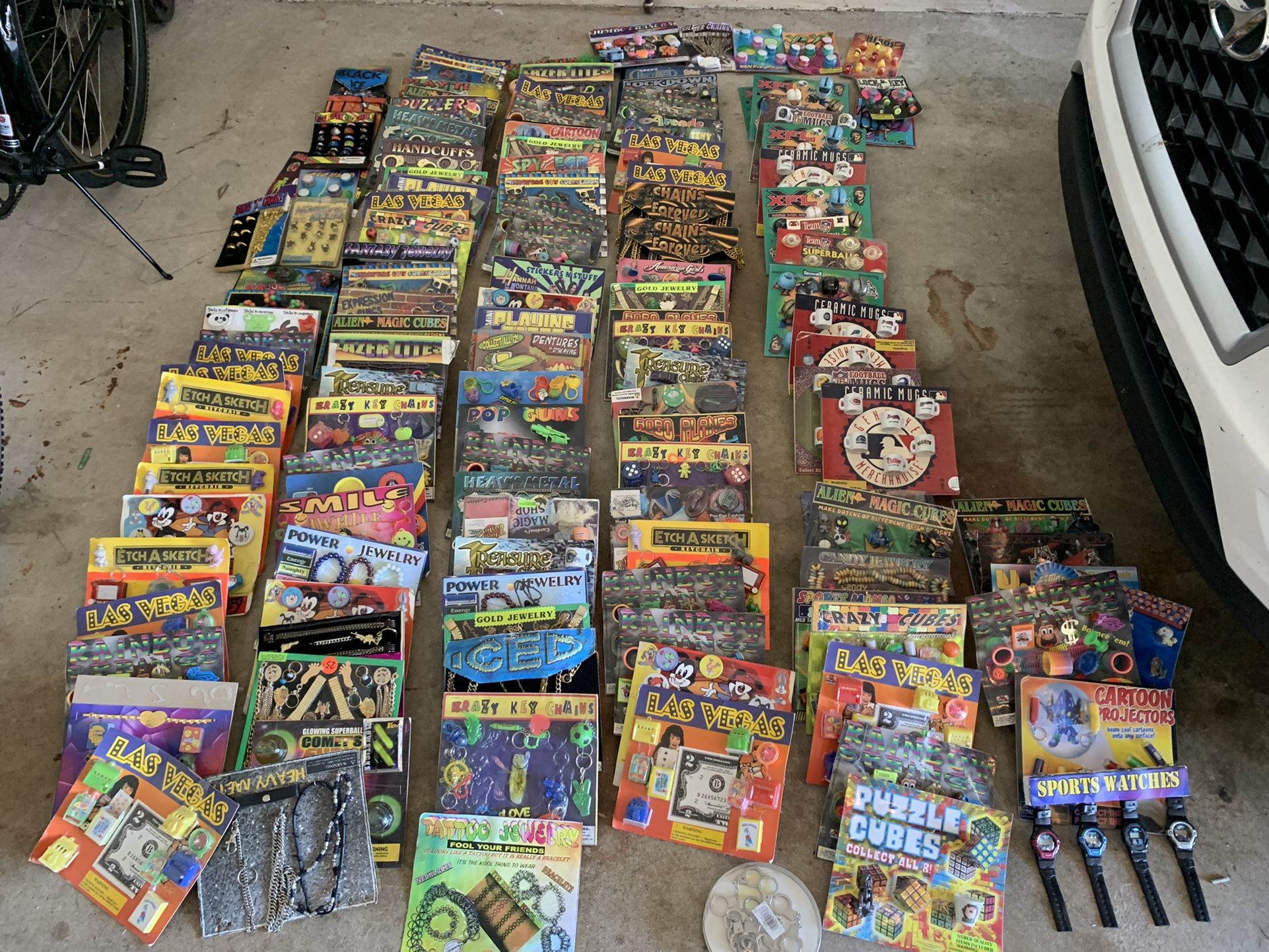 Vintage Prizes From Gum Ball Machines