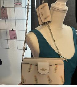 Coach Crossbody With Coin Holder