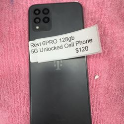 Unlocked 5g Cell Phone TmObile Revvl 6 Pro128gb