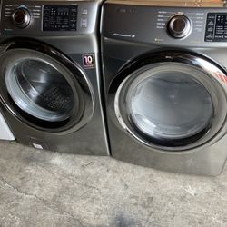 Samsung Stainless Steel Front Load Washer And Dryer 
