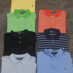 7 Polo Ralph Lauren Shirts