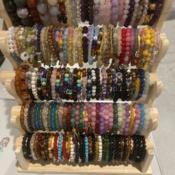 ✨ Natural Crystal Bracelets ✨ Pick Your Energy • Choose Your Luck