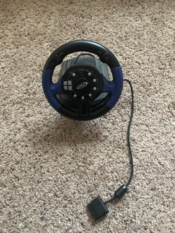 PS2 steering wheel