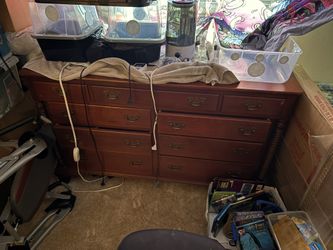 Cherry Wood Dresser (high Quality Heavy Duty)