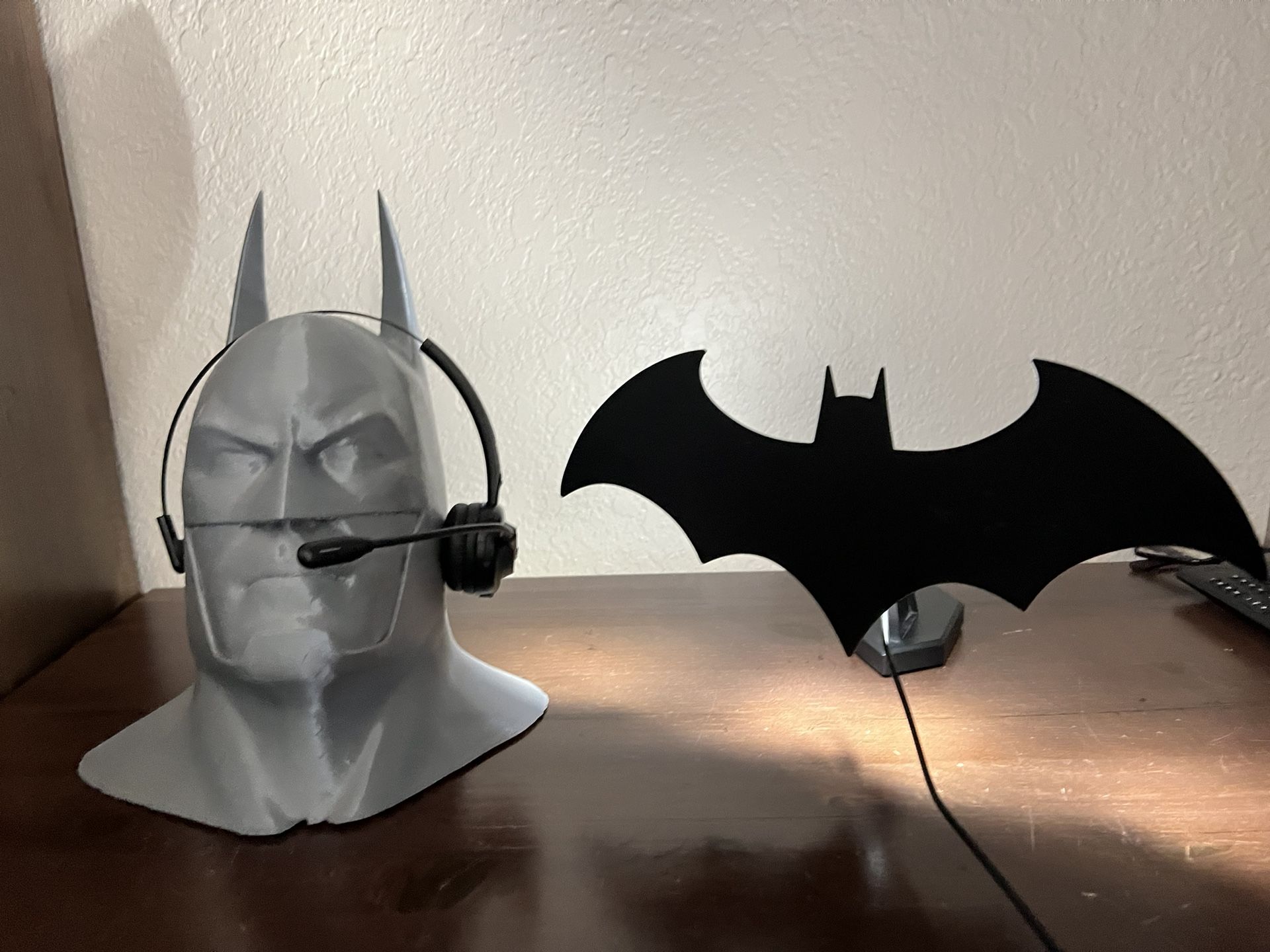 Batman Head & Batarang Light