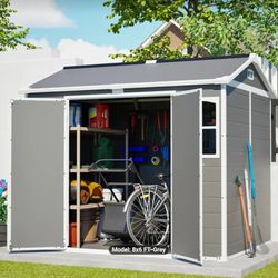 Brand New 6X8 Plastic Reason Shed 