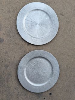 Silver Charger Plates