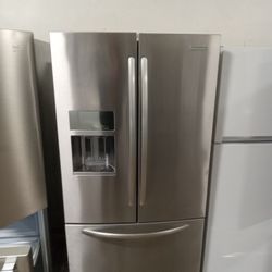 25 Cubic Foot KitchenAid Bottom Freezer Pull Out With Ice Maker Price To Sell Free Delivery Vancouver Area
