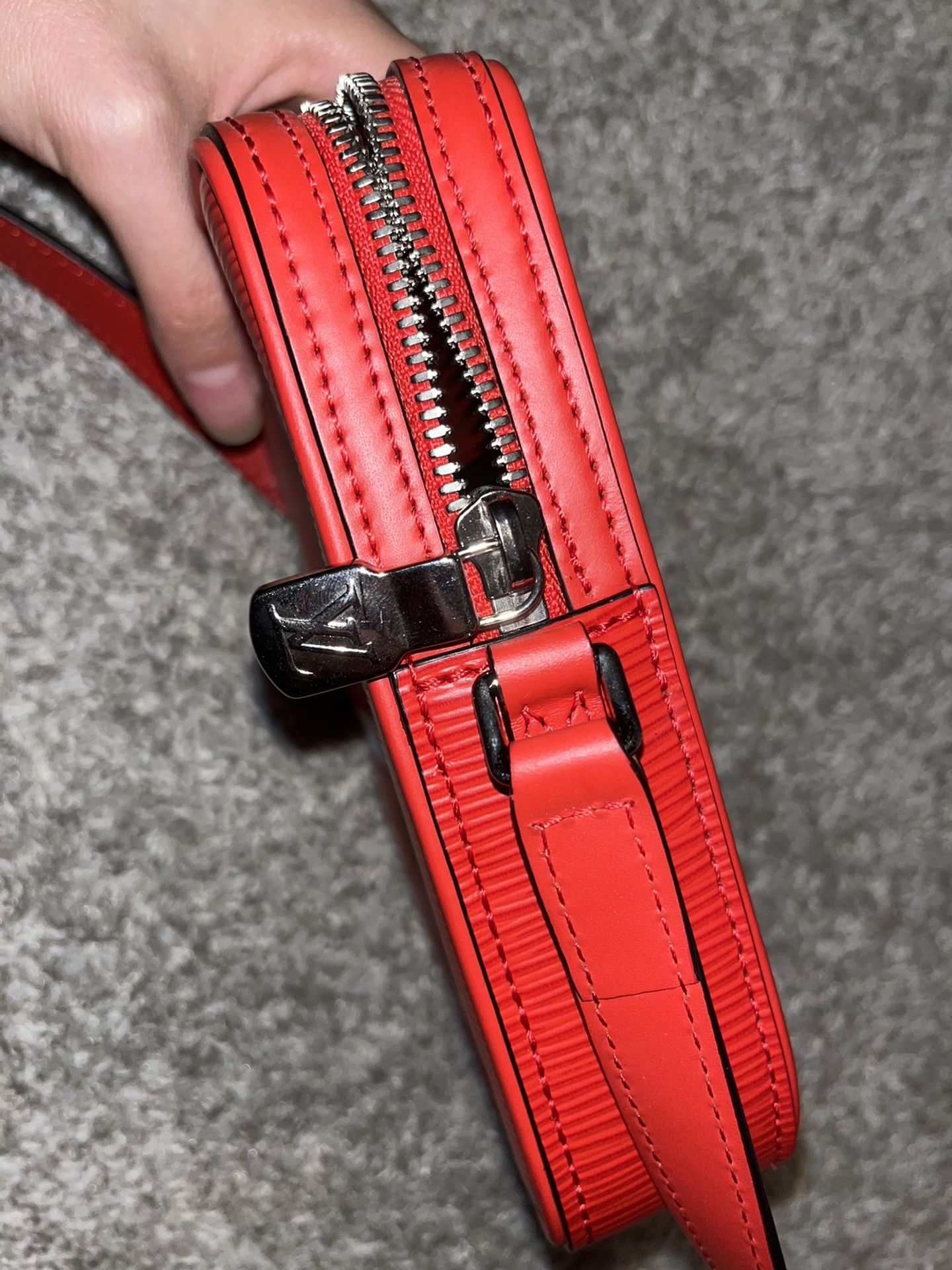 Louis Vuitton x Supreme Red EPI Danube ppm