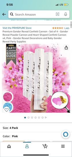 Gender Reveal Cannon