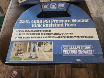 Pressure washer hose