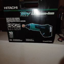 Hitachi 12v Mini Grinder New In Box