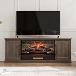 Electric Fireplace TV Stand  
