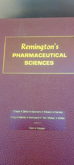 Remington's pharmaceutical sciences 14th edition