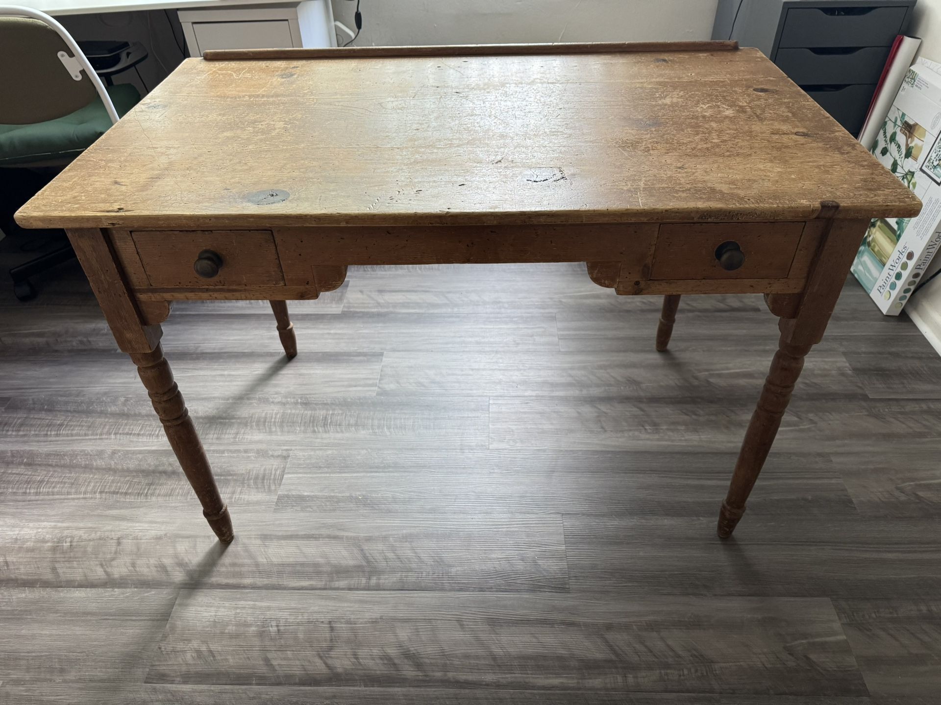Antique Pine Desk