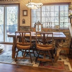 Custom Reclaimed India Barnwood Table 