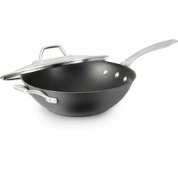 Calphalon 13" Wok With Lid