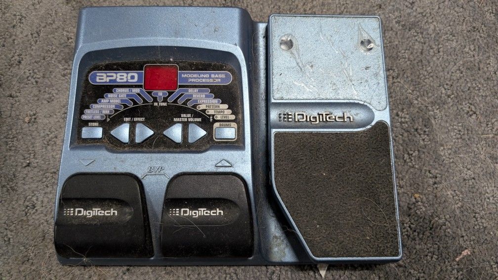 DigiTech BP80 Bass Modeling Processor
