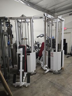 Powerlift 4 stack jungle gym exercise fitness commercial gym equipment