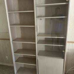 Whitewash Display & Storage Cabinet – $75 (Scottsdale Garage Sale)
