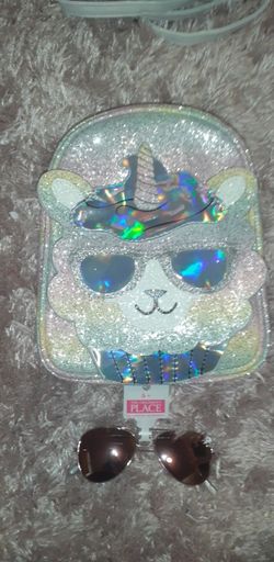 Girls Unicorn Mermaid purse, Mini Backpacks & sunglasses available *Brand New w/Tags*