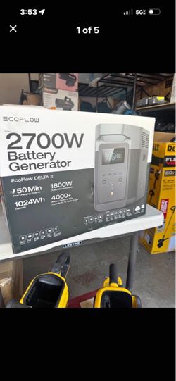 EcoFlow DELTA 2 Portable Battery Generator