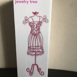 Pink Jewelry tree 