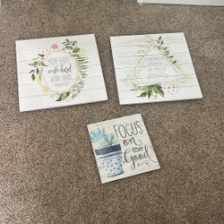 Wall Art trio