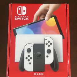 Nintendo Switch - OLED Model with White Joy-Con