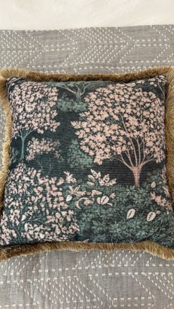 Pottery Barn Elphaba Trees Decorative Pillow Cover + Insert