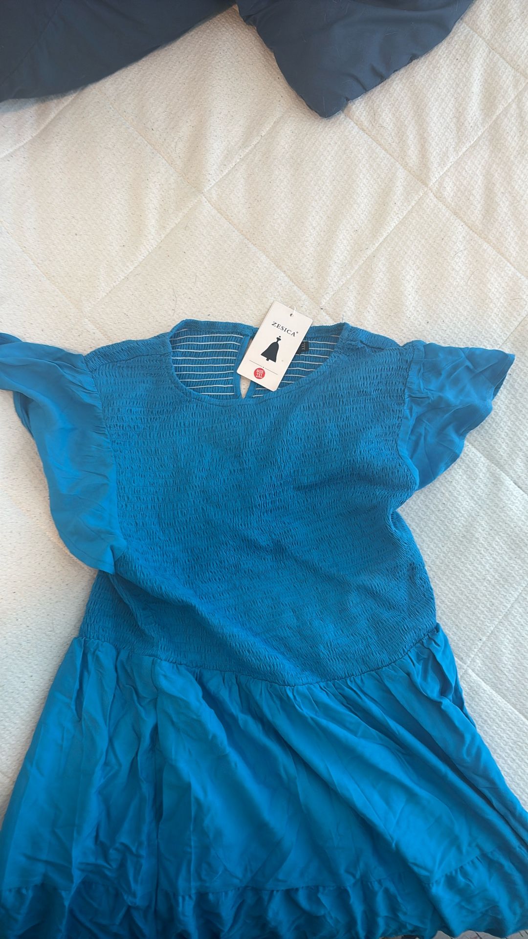 Blue Dress Women XXL 