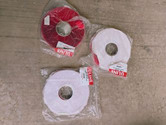 Lot of 3 Rolls – 3M 4910 VHB Tape
1 inch x 36 yards – Clear Double-Sided Acrylic Foam Tape (40 mil / 1.0 mm thick killer red
