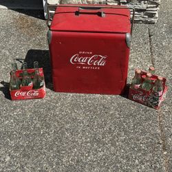 Vintage Coca Cola Ice Chest