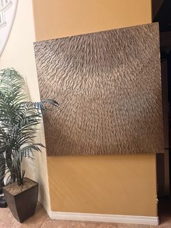 Large Textured Abstract Wall Art Panel