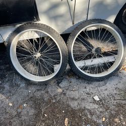 Razorback 26x3.00 Fat Tire bicycle wheel Duro