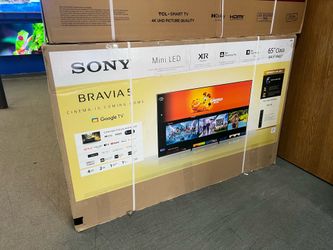 Sony bravia 65” 4K MINI LED SMART TV