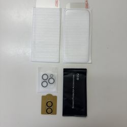 Apple Iphone 16 Pro Glass Screen Protectors, 2 Protectors Including Camera Protector And Install Accessories