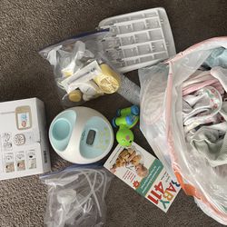 Baby Monitor, Breast Pump, Baby Clothes Etc. 