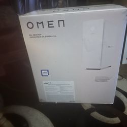 Omen Gaming Pc And Monitor 