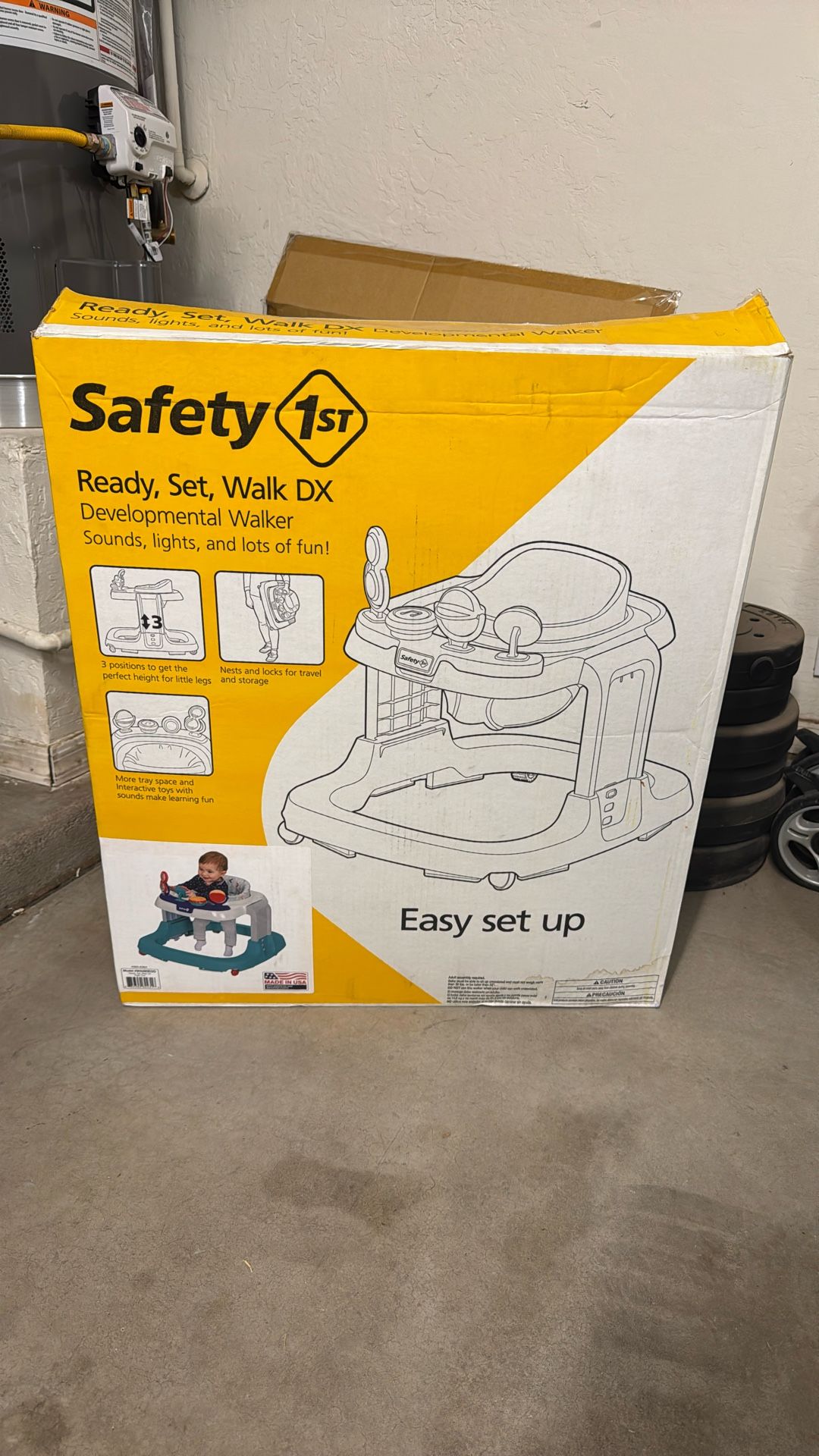Safety 1st Ready, Set, Walk! DX Developmental Baby Walker
